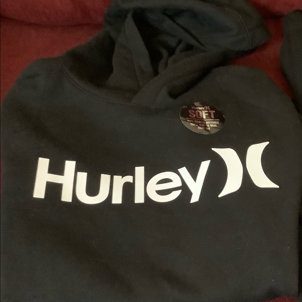 ‼️PRICE DROP‼️Hurley Hooded Sweatshirt Only  Kids Size Small 7/8